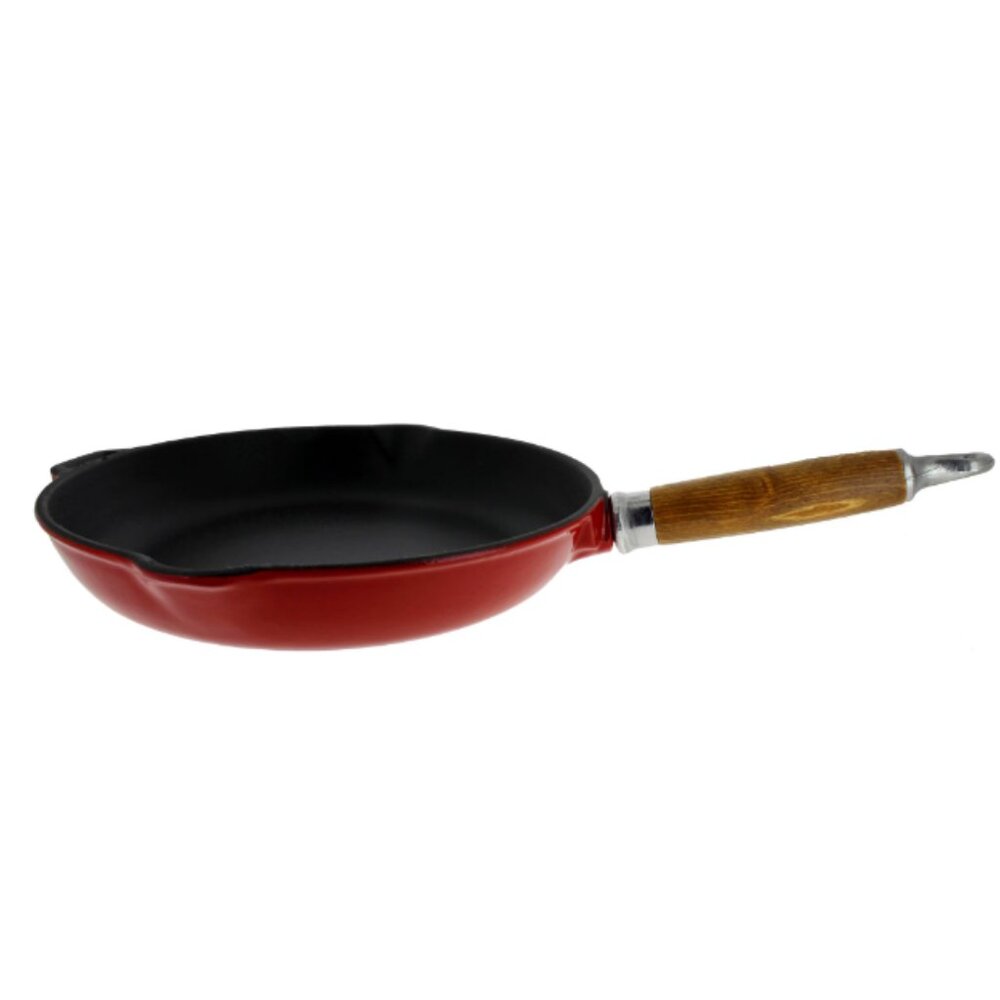 NEW Chasseur French Enameled 10 in. Cast Iron Frying Pan i#Pot6*